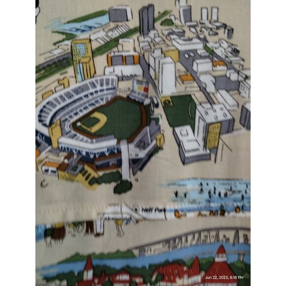 David Carey Originals Men's Large San Diego Destinations Button Up Casual Shirt - Picture 6 of 11